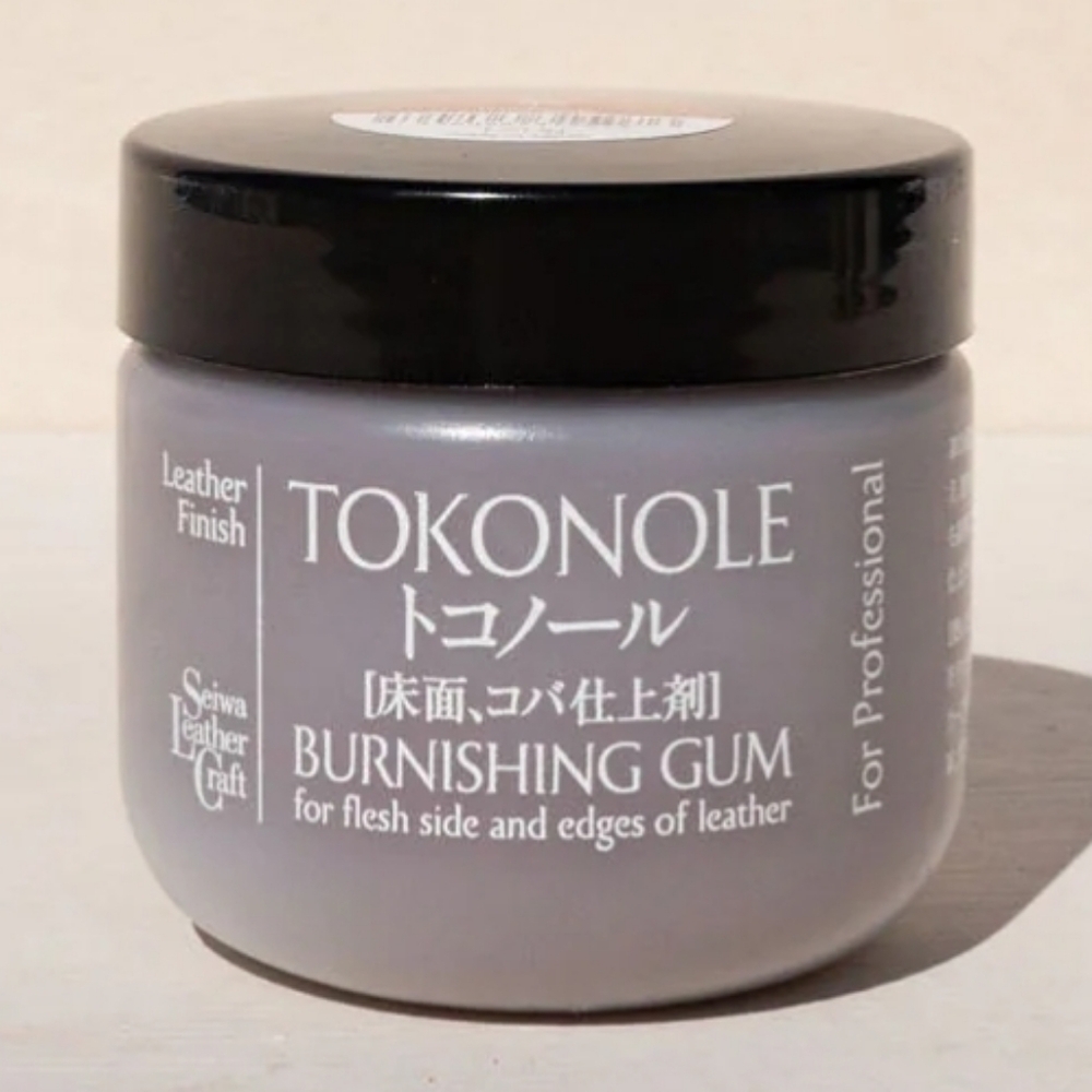 🛍 Tokonole burnishing gum for leather finishing